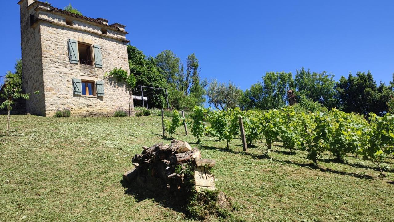 Vila Le Pigeonnier De Felines Caylus Exteriér fotografie